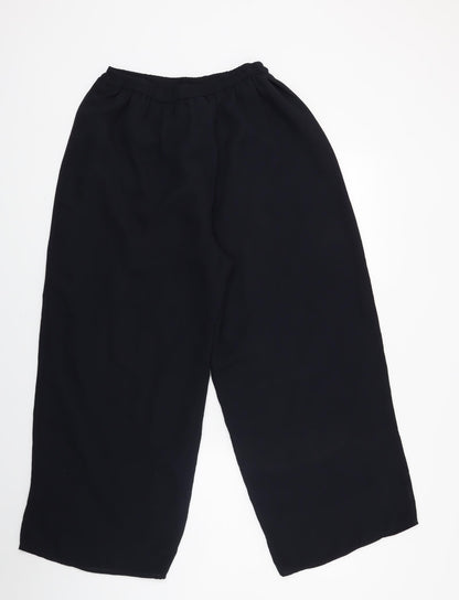 Whispers Womens Black   Capri Trousers Size 14 L23 in