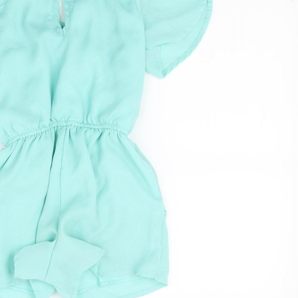 papaer doll Womens Green   Shorts One-Piece Size 8