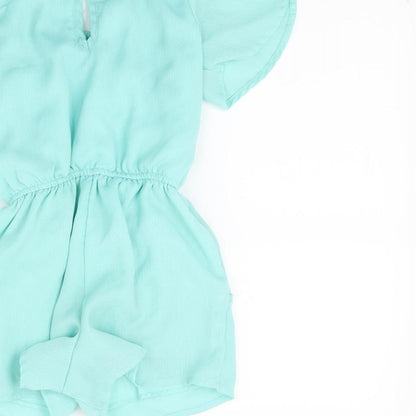 papaer doll Womens Green   Shorts One-Piece Size 8
