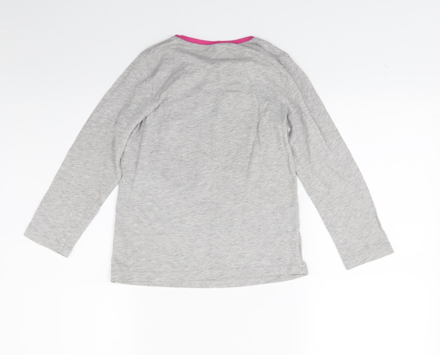 Brando Girls Grey  Jersey Basic T-Shirt Size 7-8 Years  - Littile Mix