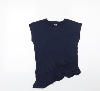 Marks and Spencer Girls Blue   Tunic T-Shirt Size 9-10 Years