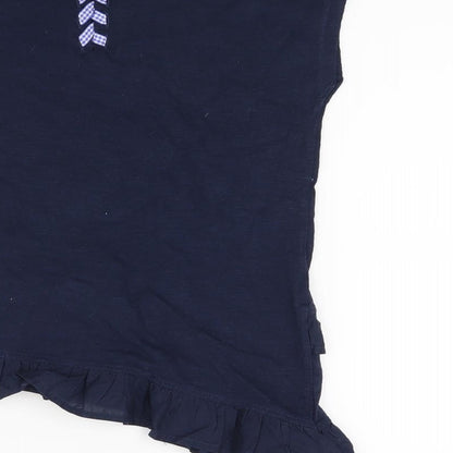 Marks and Spencer Girls Blue   Tunic T-Shirt Size 9-10 Years