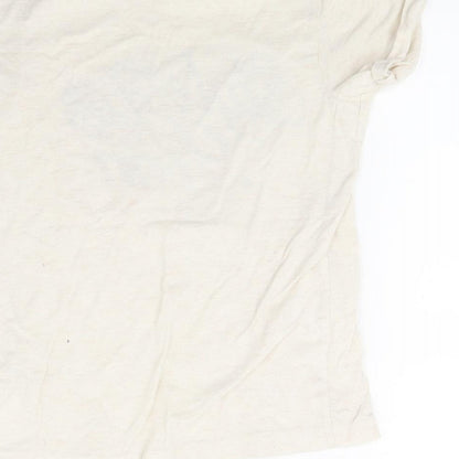 YD Girls White   Basic T-Shirt Size 10 Years  - Style Icon