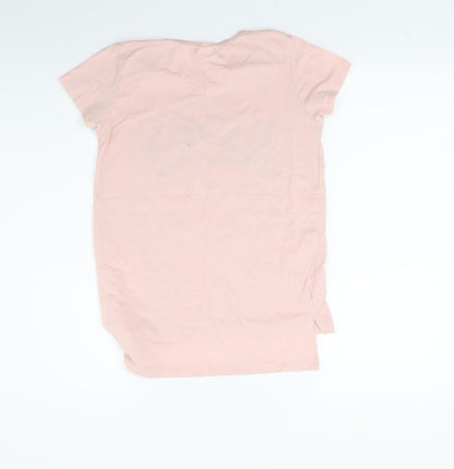 Zara Girls Pink   Basic T-Shirt Size 9-10 Years  - Be yourself