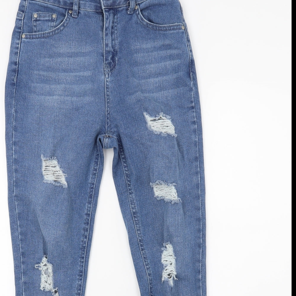 Select Womens Blue  Denim Skinny Jeans Size 8 L25 in