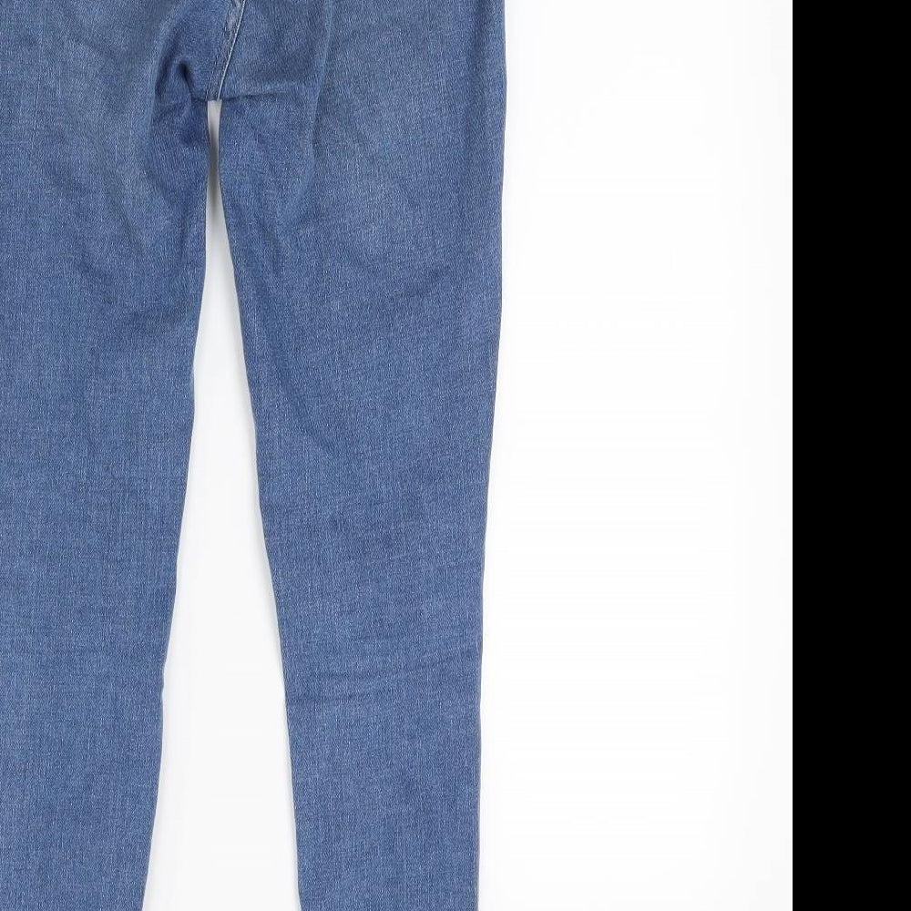 Select Womens Blue  Denim Skinny Jeans Size 8 L25 in