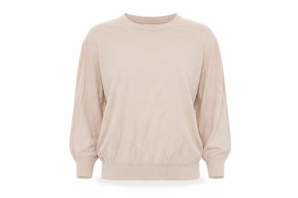 Front view of Amy & grace women’s brown jumper, size S