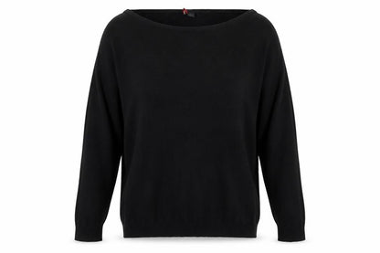 H&M Womens Black  Knit Pullover Jumper Size 12