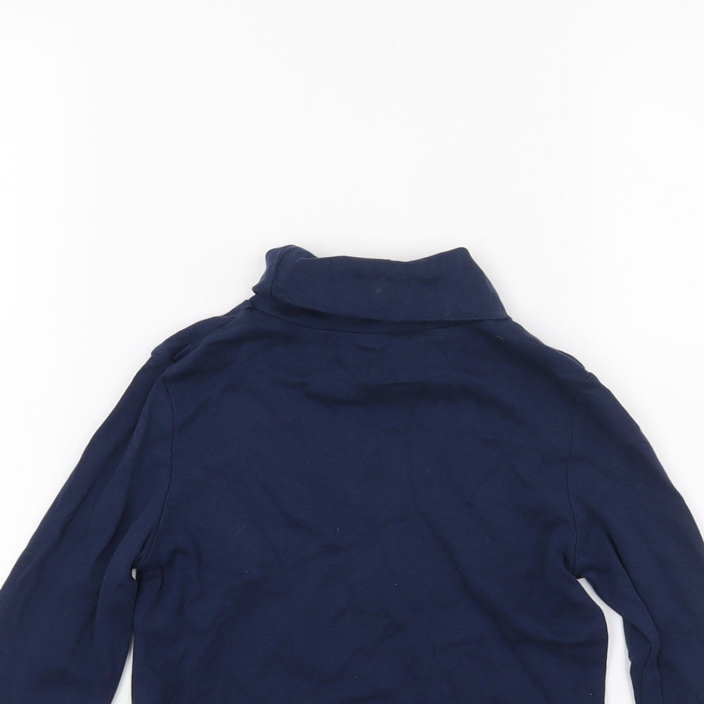 H&M Girls Blue   Pullover Jumper Size 7-8 Years