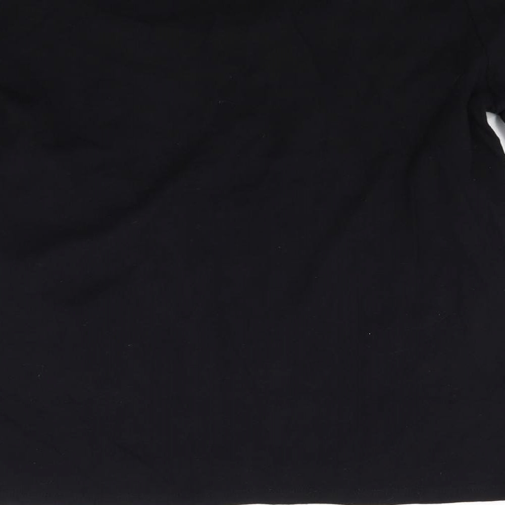 Joann hope Womens Black  Knit Pullover Jumper Size 14