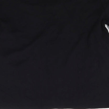Joann hope Womens Black  Knit Pullover Jumper Size 14