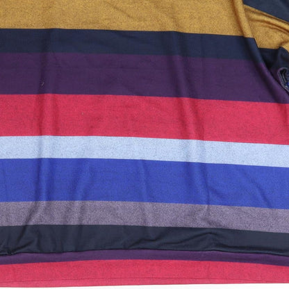 Yoins Womens Multicoloured Striped  Pullover Jumper Size 8