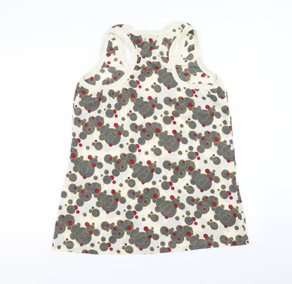 Womens UK Size XL VERO MODA Beige Basic Tank