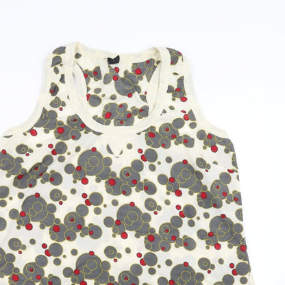 Womens UK Size XL VERO MODA Beige Basic Tank