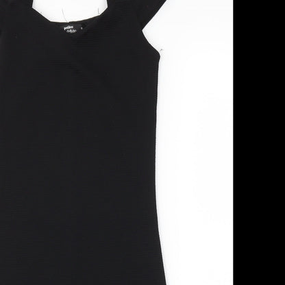 Miss Selfridge Womens Black   A-Line  Size 8