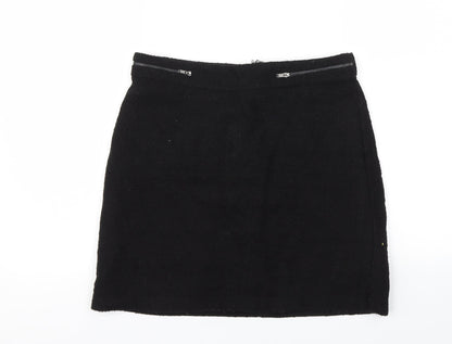 New Look Womens Black   A-Line Skirt Size 8