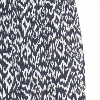 ESMARA Womens Blue Floral  Jogger Trousers Size M L24 in - Stretch waistband