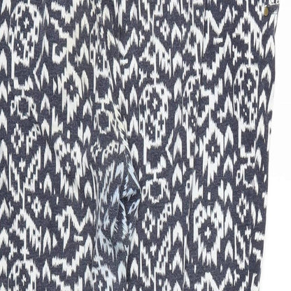 ESMARA Womens Blue Floral  Jogger Trousers Size M L24 in - Stretch waistband