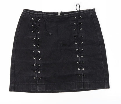 Womens UK Size 10 Topshop A-Line  Skirt