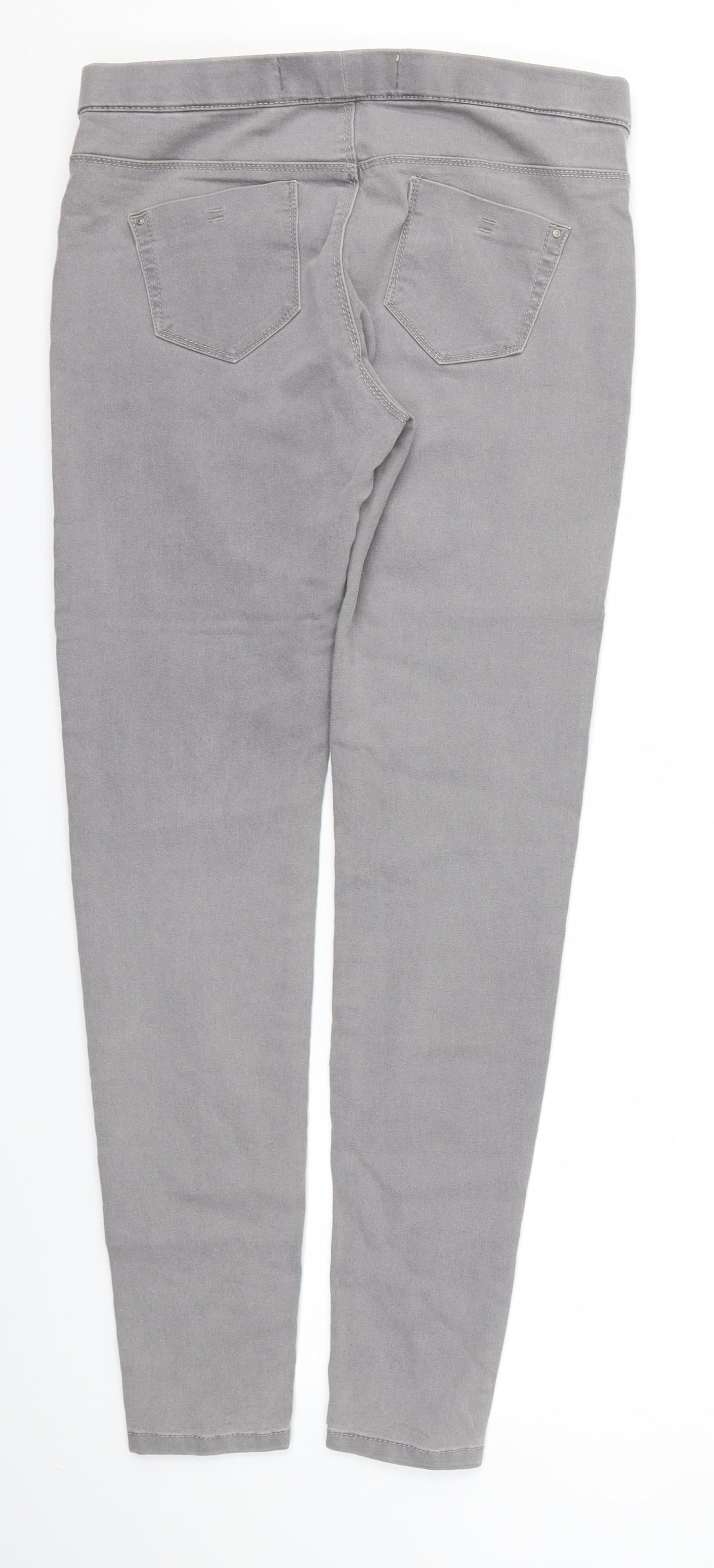 DENIM &CO  Womens Green   Jegging Trousers Size 10 L30 in