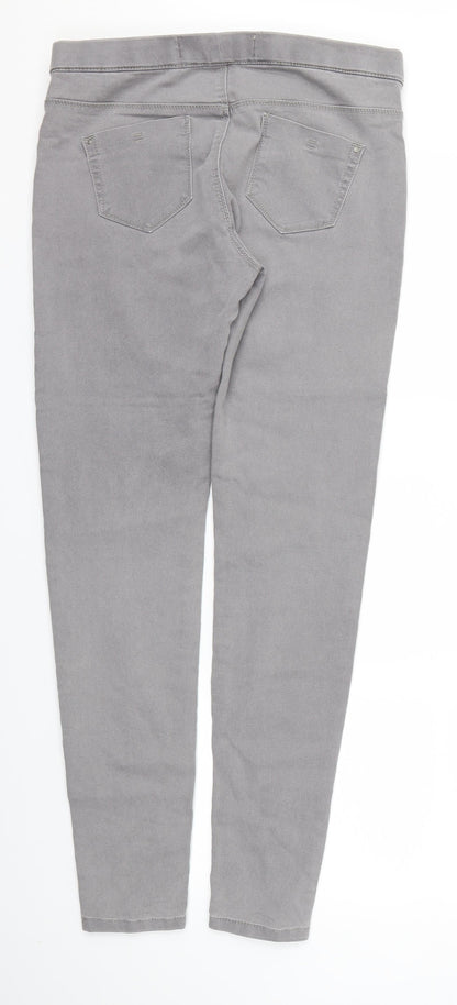 DENIM &CO  Womens Green   Jegging Trousers Size 10 L30 in