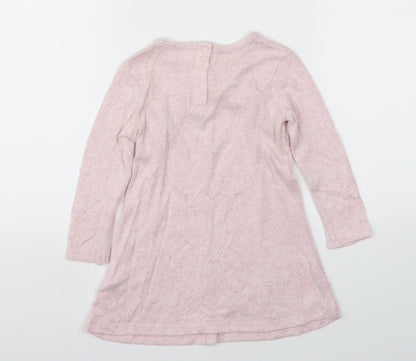F&F Girls Pink   Fit & Flare  Size 12-18 Months