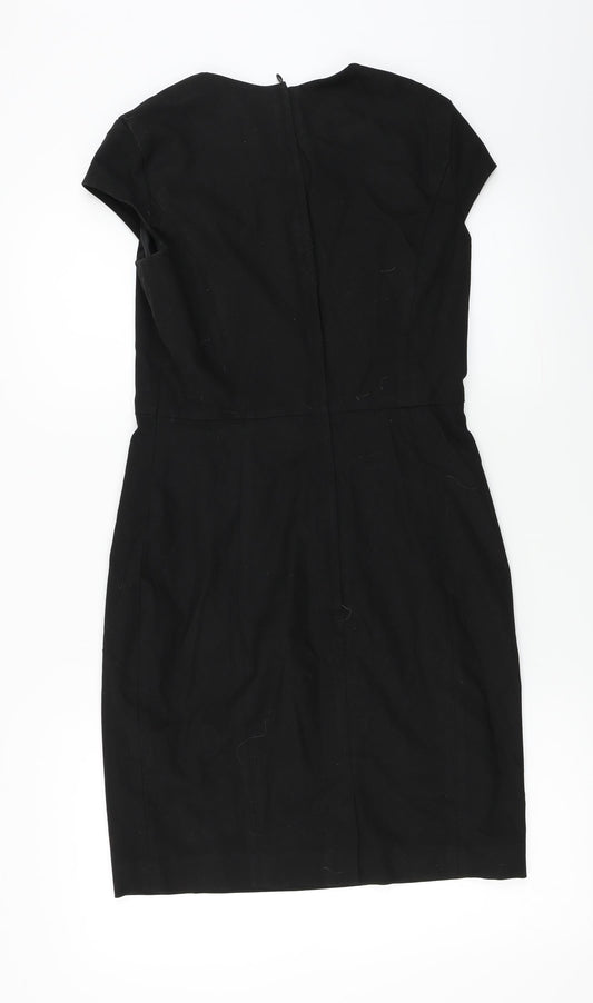 H&M  Womens Black   A-Line  Size 8