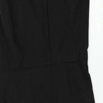 H&M  Womens Black   A-Line  Size 8