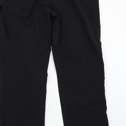 Shamp Womens Black   Trousers  Size L L27 in