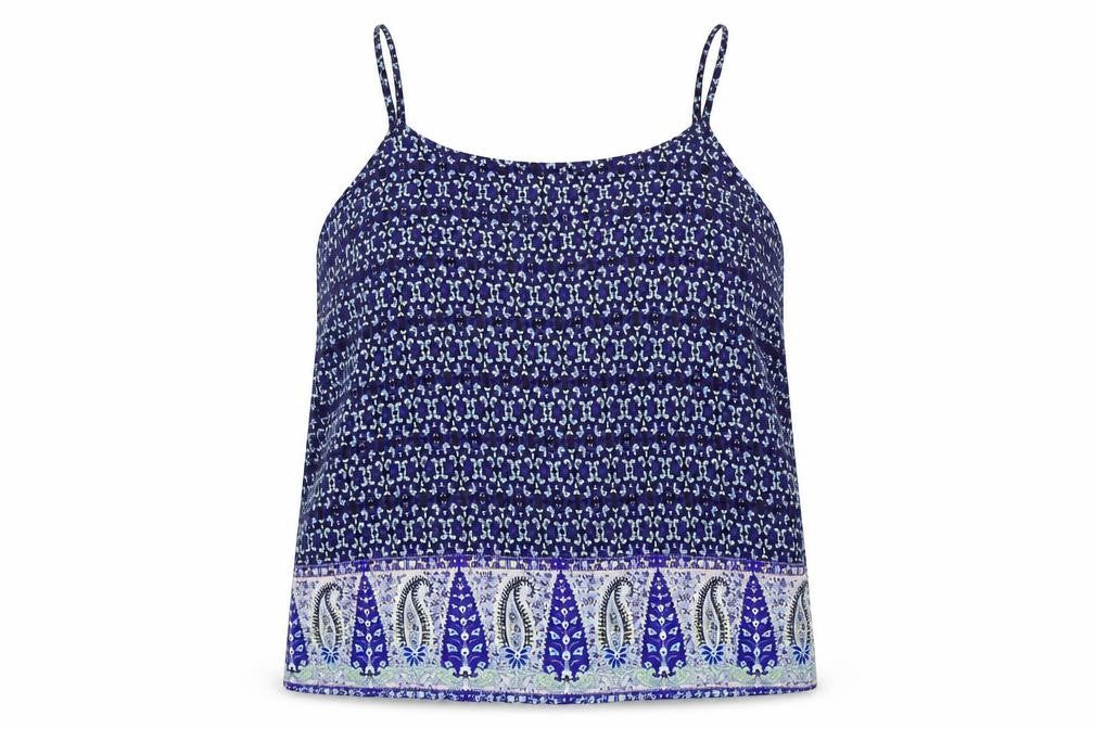 Womens UK Size 18 Atmosphere Blue Basic Blouse