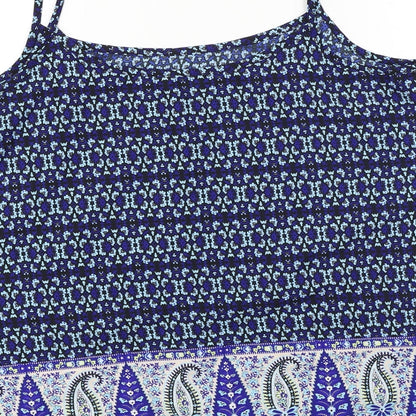 Womens UK Size 18 Atmosphere Blue Basic Blouse