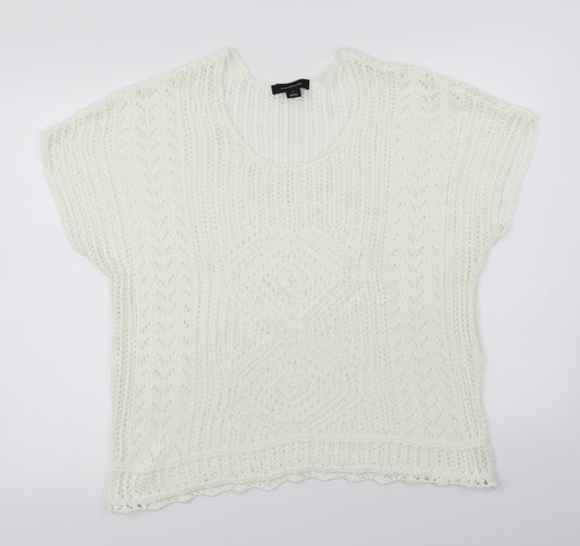 Atmosphere  Womens Ivory   Pullover Jumper Size S