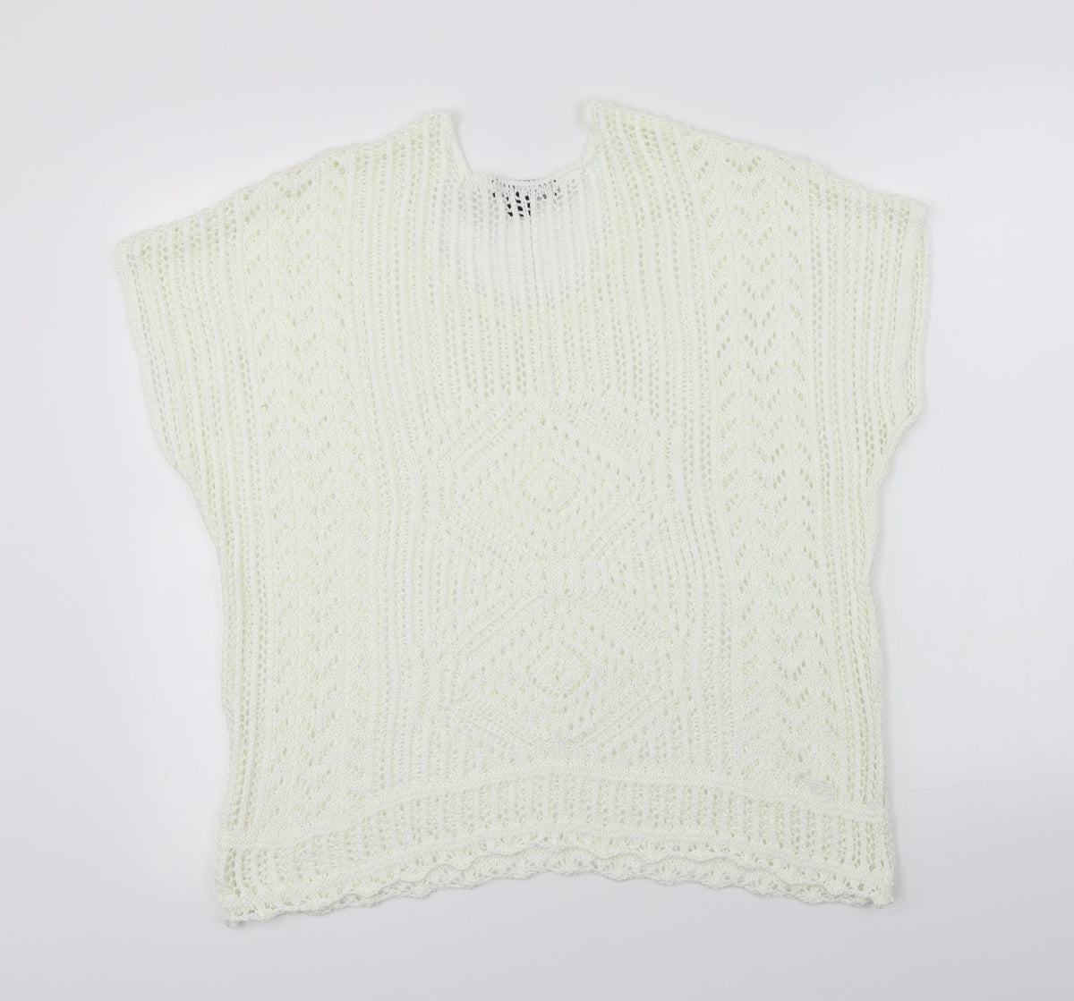 Back view of Atmosphere women’s ivory jumper, size S