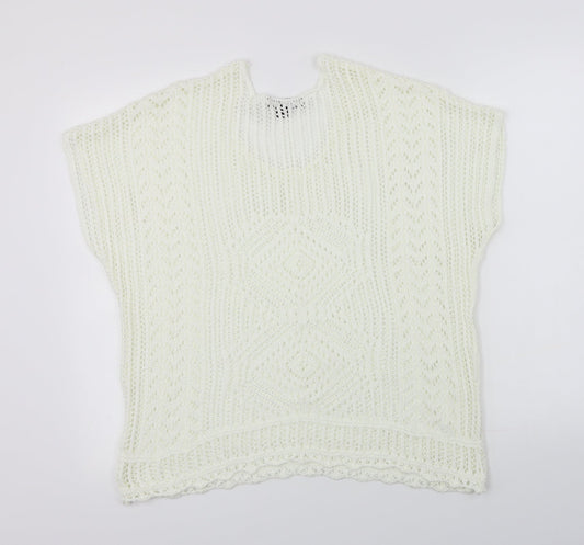 Atmosphere  Womens Ivory   Pullover Jumper Size S