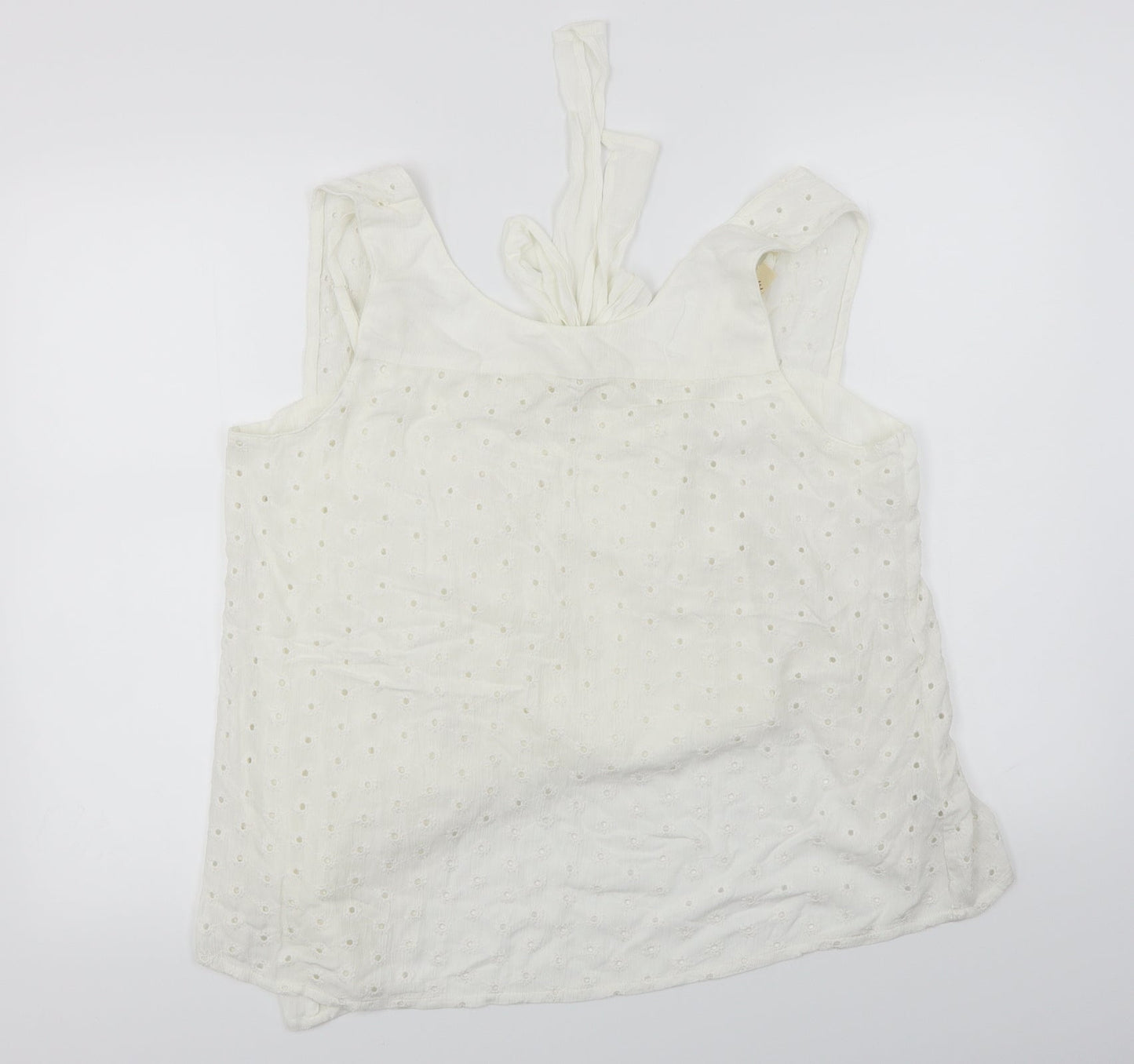 F&F Womens White   Basic T-Shirt Size 14