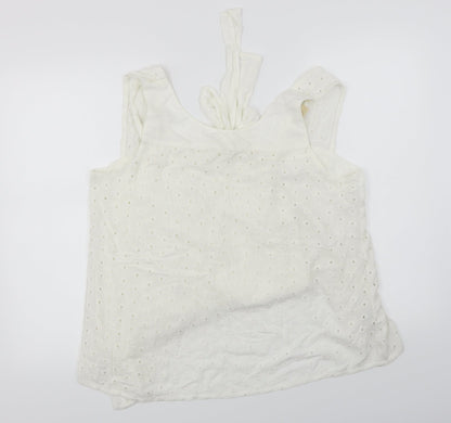 F&F Womens White   Basic T-Shirt Size 14