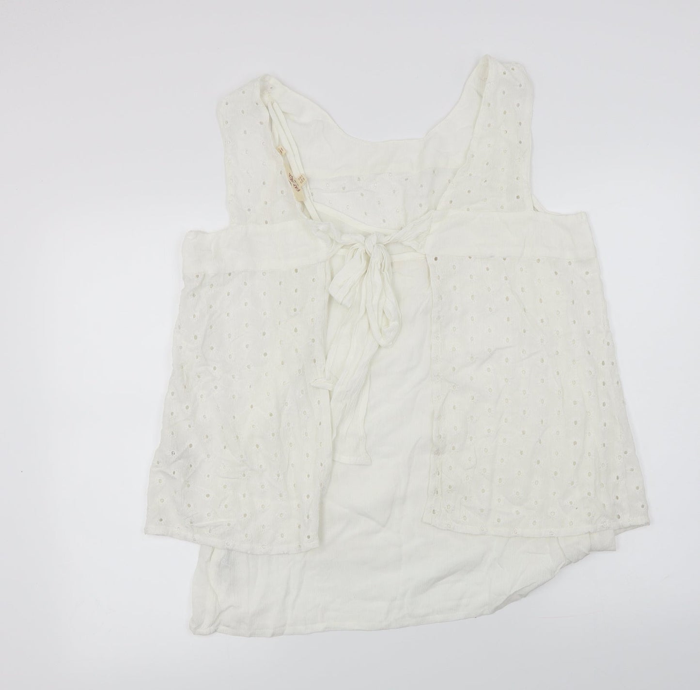 F&F Womens White   Basic T-Shirt Size 14