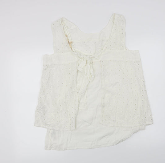 F&F Womens White   Basic T-Shirt Size 14