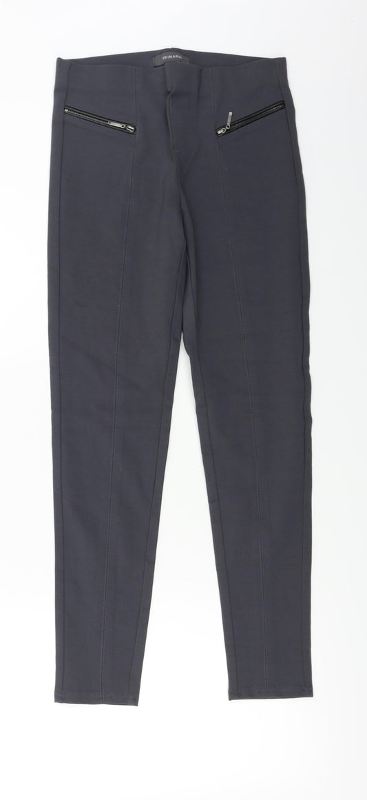Primark  Womens Grey   Jegging Trousers Size XS L25 in
