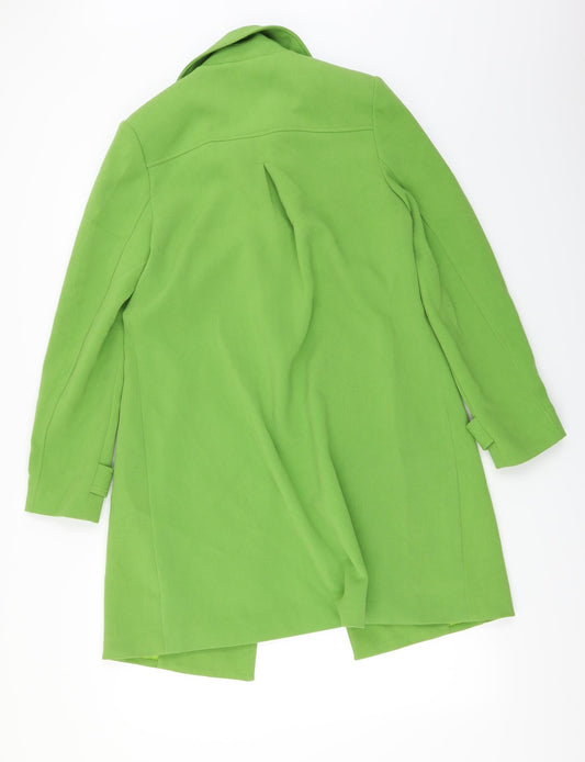 Papaya  Womens Green   Jacket Coat Size 8  - missing button spare inside