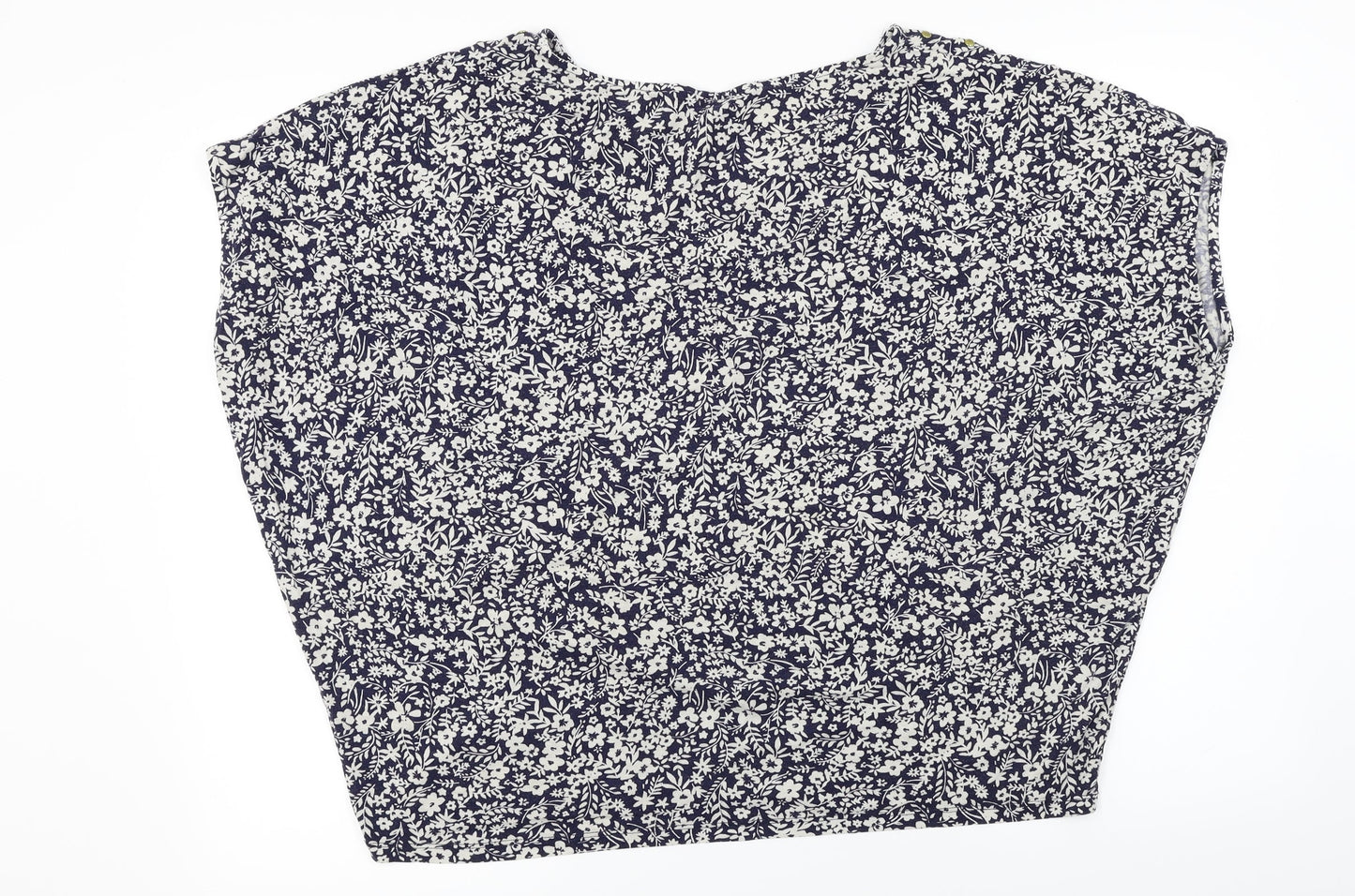 F&F Womens Blue Floral  Basic Blouse Size 18