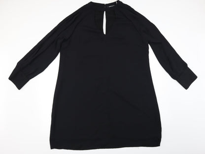 Womens UK Size XL Yoins Black Basic Blouse