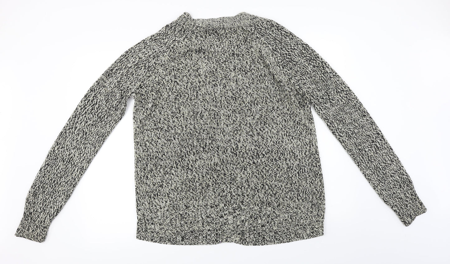 H&M  Womens Grey   Cardigan Jumper Size M