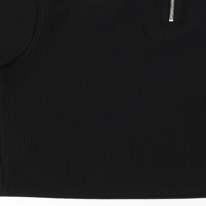 Brand and care label for Limited Edition women’s black jumper, size UK 10