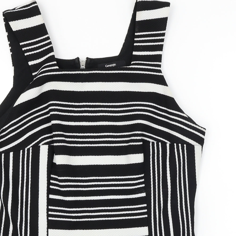 George  Womens Black   Basic Blouse Size 10