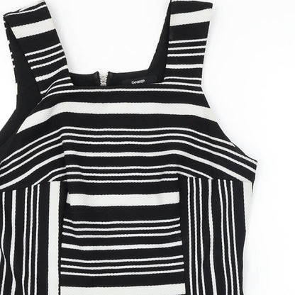 George  Womens Black   Basic Blouse Size 10