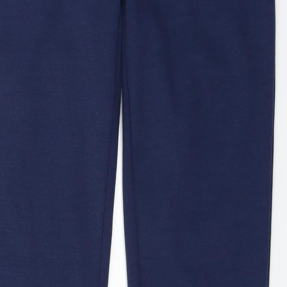 BYOU  Womens Blue   Trousers  Size 12 L28 in