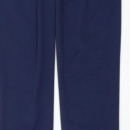 BYOU  Womens Blue   Trousers  Size 12 L28 in