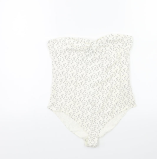 FOREVER 21 Womens White   Basic Tank Size L