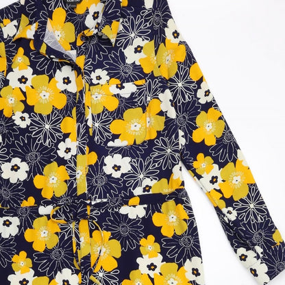 label be Womens Blue Floral  Shift  Size 10